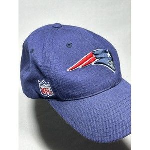 Vintage New England Patriots Reebok On Field NFL Hat Adjustable Wool Blend